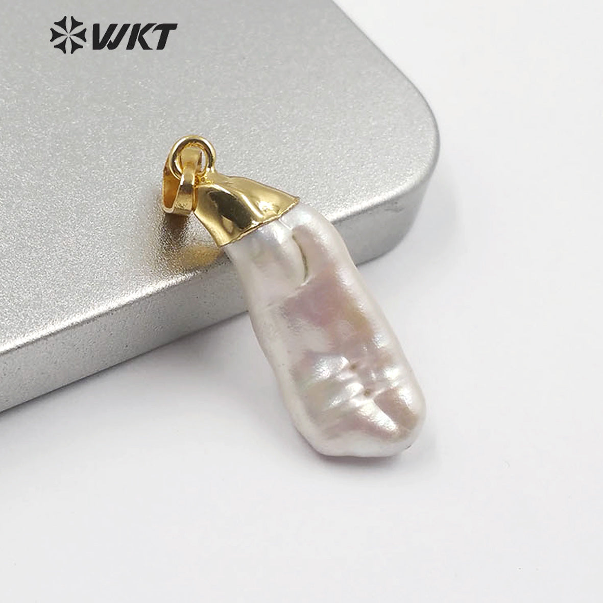 WT-JP175 Wholesale Fashion Natural Baroque Pearl Pendant Irregular Shape Pearl Pendant Women Charm New Jewelry Pendant