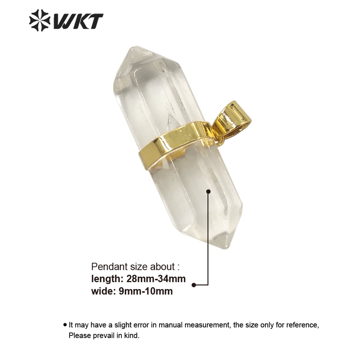 WT-P1745 2021 Fashion Crystal Quartz Jewelry Pendant Beautiful and Fine Jewelry Pendant As a Gift for Women so Fantastic