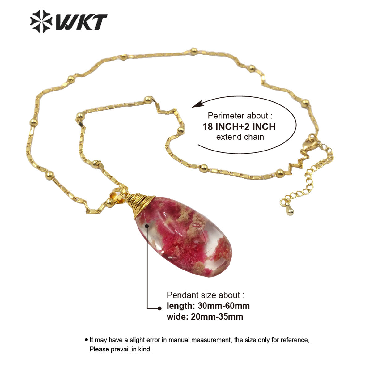 WT-N1200 Wholesale Clouds Quartz Stone Pendant Necklace With 18 Inch Necklace Women Stylish Charm Jewelry Stone Pendant Necklace