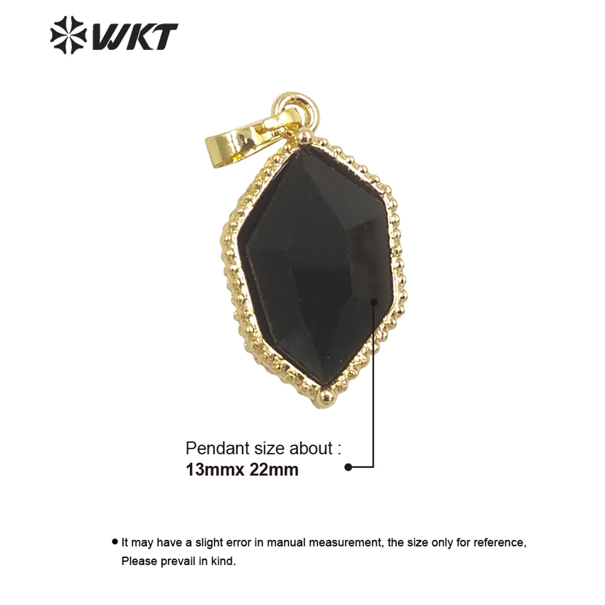 WT-P1938 Wholesale Hot Sale Fashion Design Natural Gemstone High Quality for Necklace Round Shaped Pendant