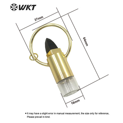 WT-P1664 Wholesale Gorgeous WKT Gold Fashion Natural Stone Lips Shape Roll Perfume Bottle Pendant for Women Gift