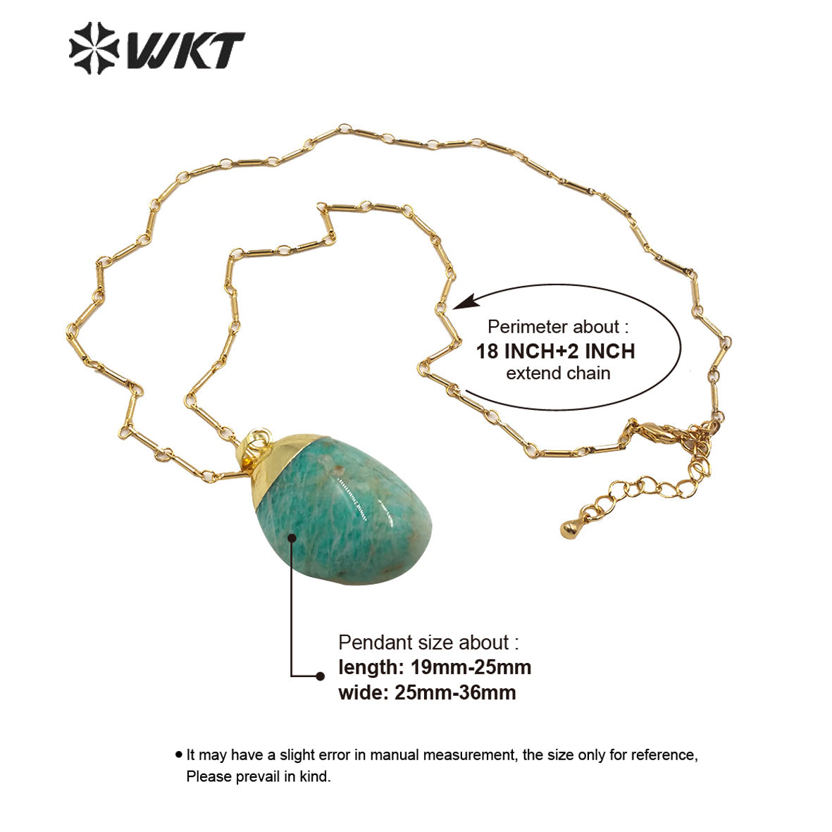 WT-N1211 Wholesale New Natural Gemstone Necklace Gold Plated Stylish Women Charm Jewelry Natural Stone Necklace