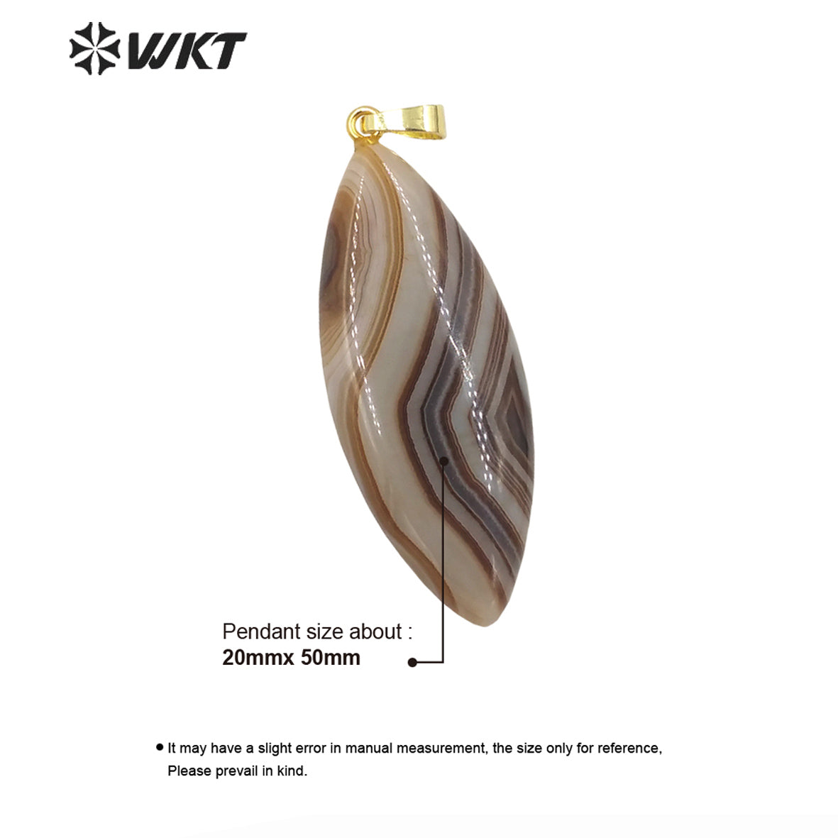 WT-P1946 Wholesale Fashion Handmade Carved Natural Stone Made for Lady Necklace Design Natural Gemstone Necklace