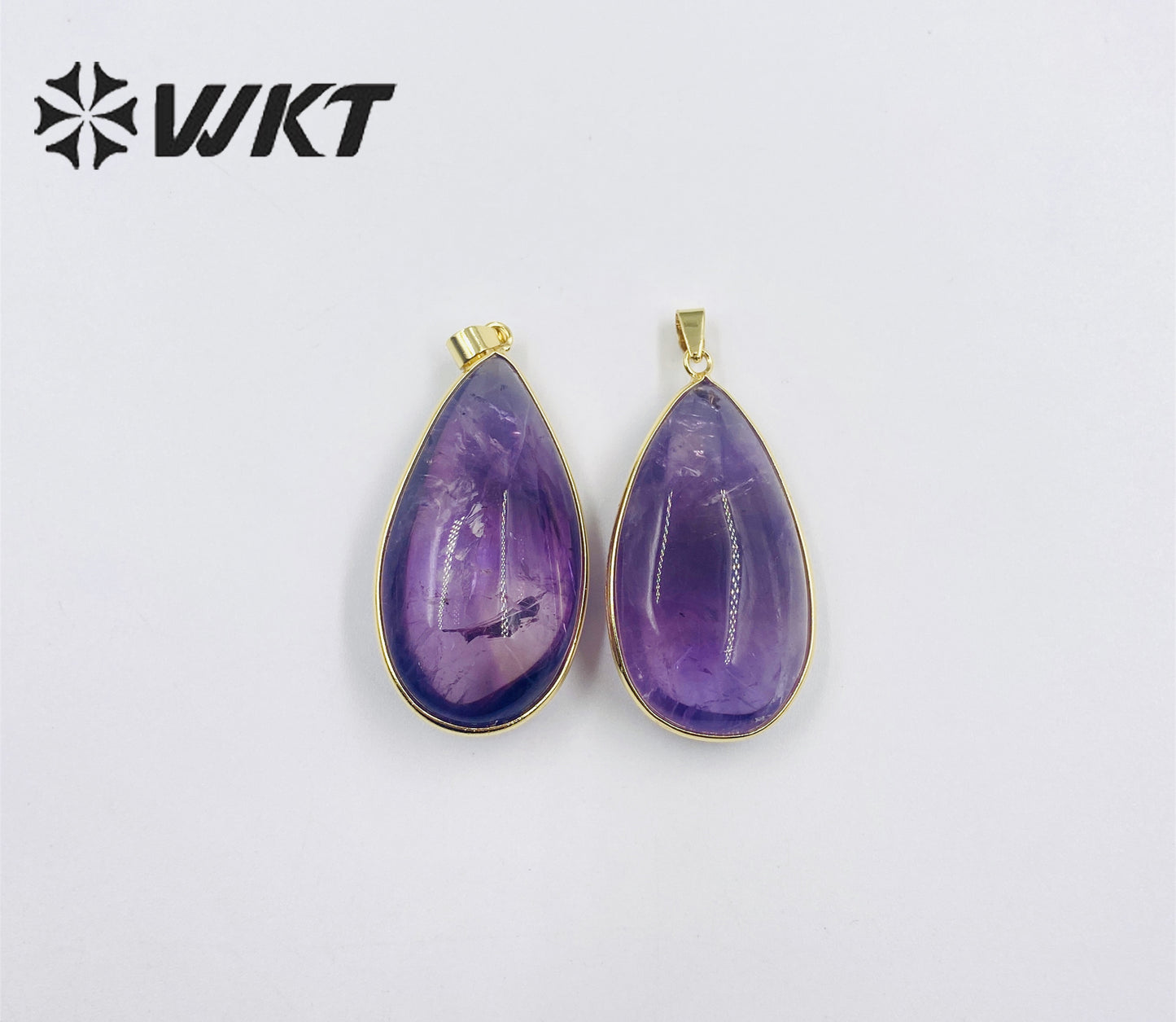 WT-P1910 Hot Sale Classic Natural Stone Healing Transparency Moss Agate Novel Irregular Mysterious Healing Quartz Pendant