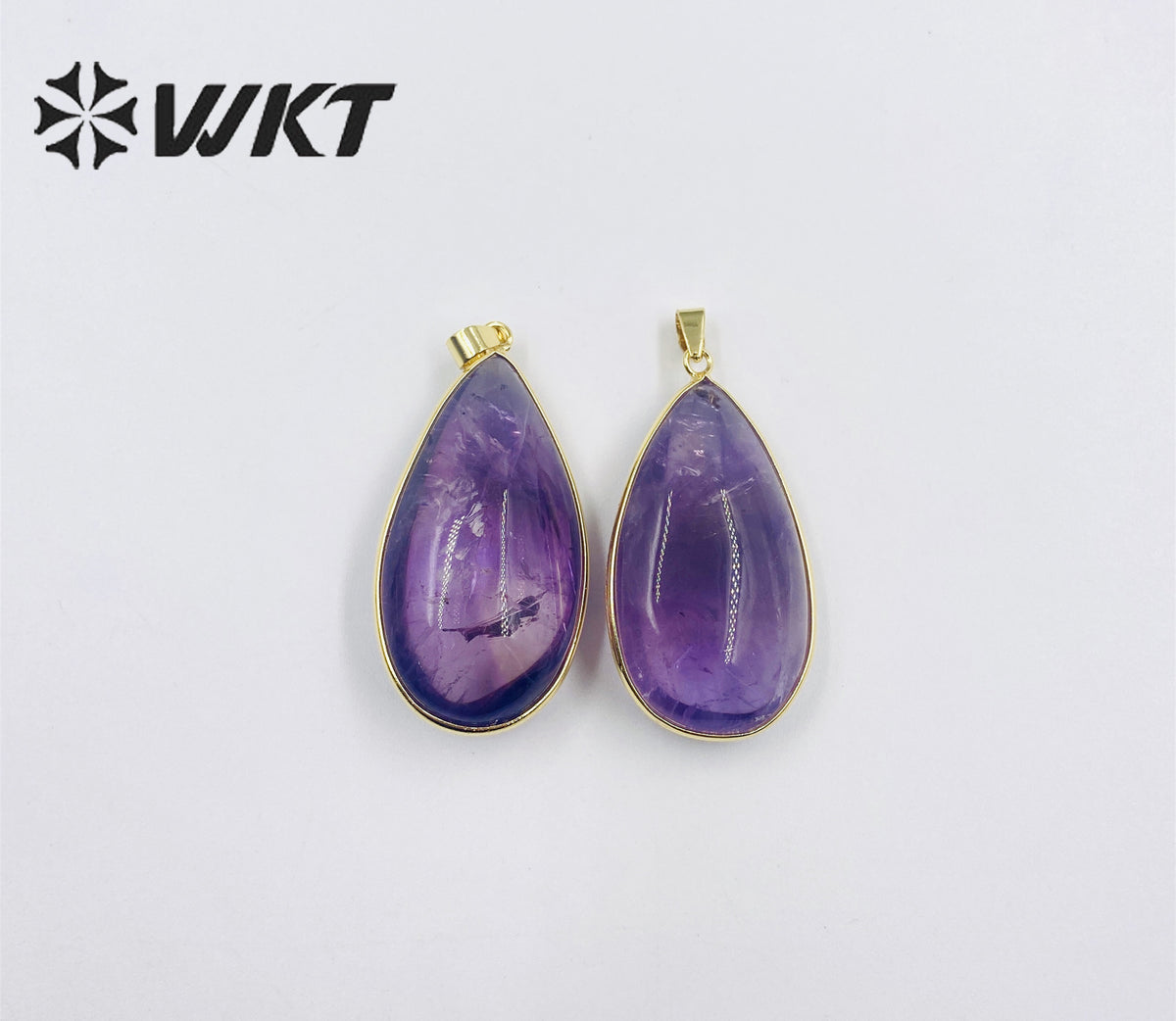 WT-P1910 Hot Sale Classic Natural Stone Healing Transparency Moss Agate Novel Irregular Mysterious Healing Quartz Pendant