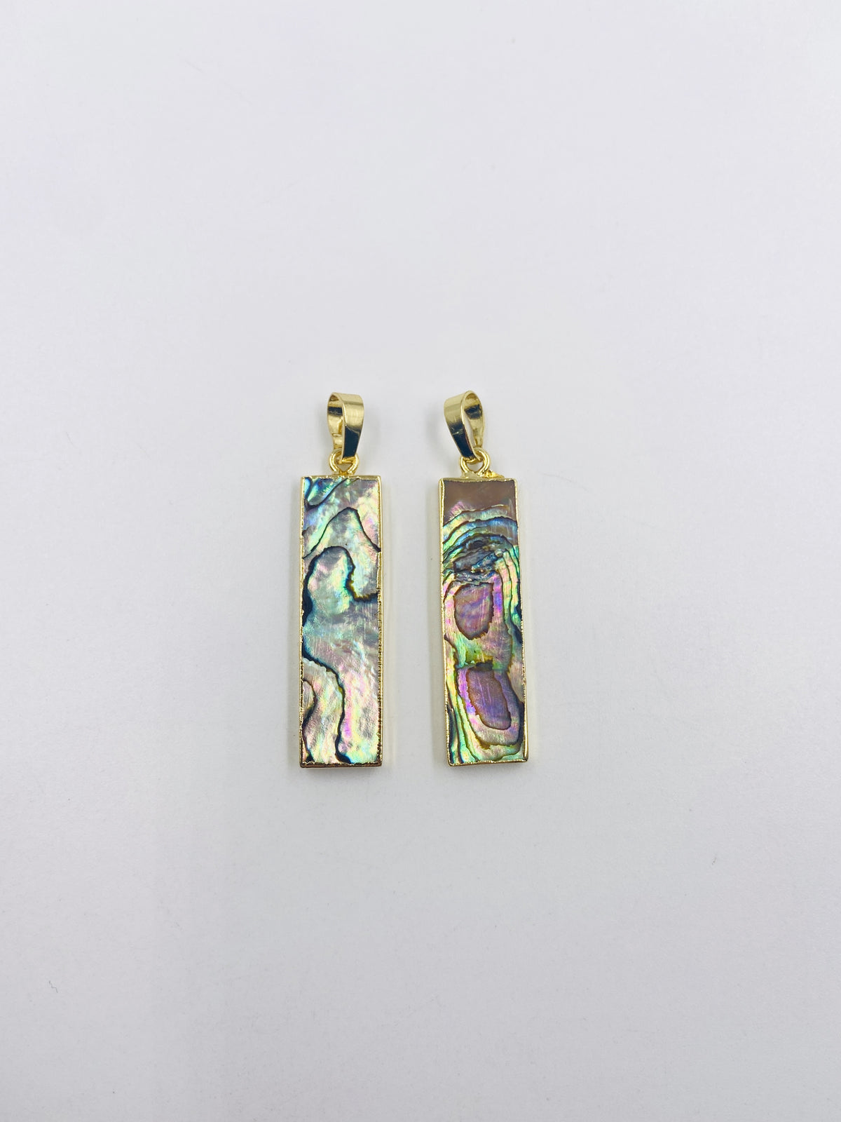 WT-P1165 Wholesale Hot Sale High Quality Vintage Pendant Natural Abalone Gemstone Pendant Accessory for Necklace