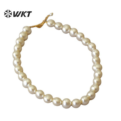 WT-JN177 French Elegant Pearl Necklaces Full Strings and Other Large Pearl Necklaces Women's Jewelry Natural Pearl Necklaces