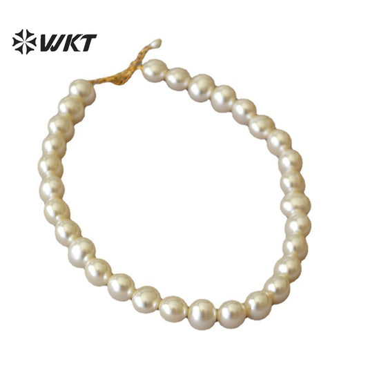 WT-JN177 French Elegant Pearl Necklaces Full Strings and Other Large Pearl Necklaces Women's Jewelry Natural Pearl Necklaces