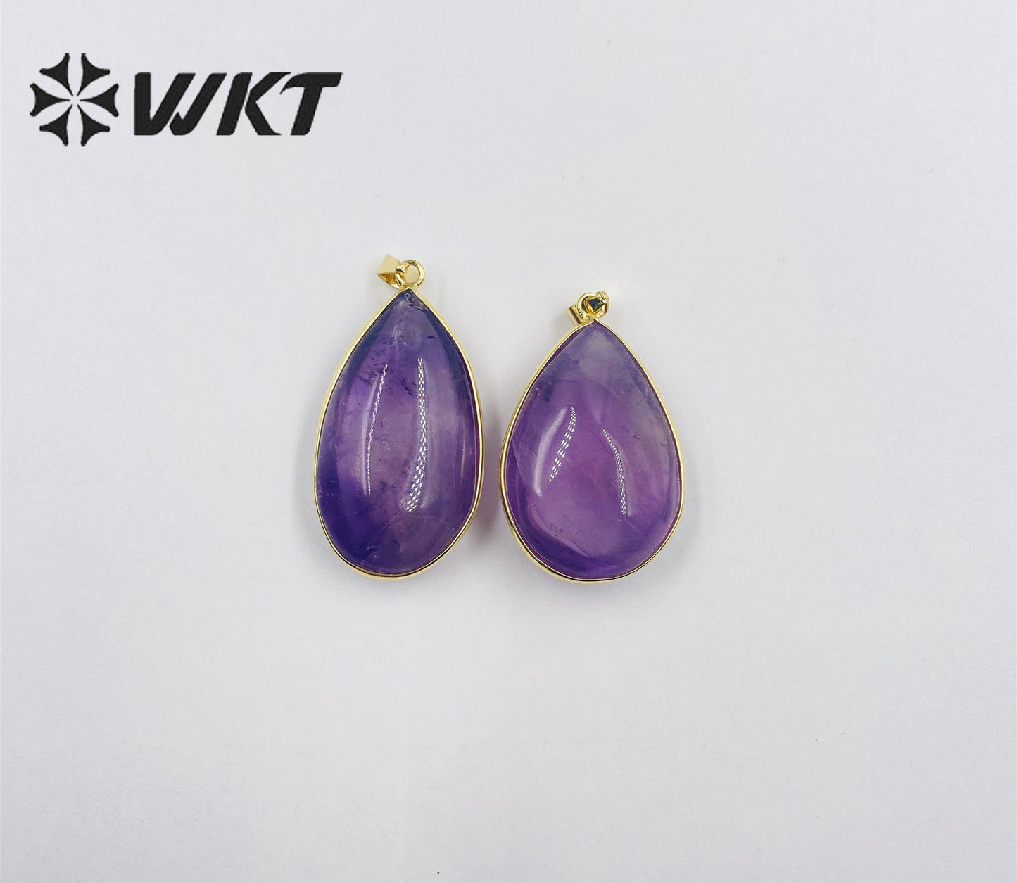 WT-P1910 Hot Sale Classic Natural Stone Healing Transparency Moss Agate Novel Irregular Mysterious Healing Quartz Pendant