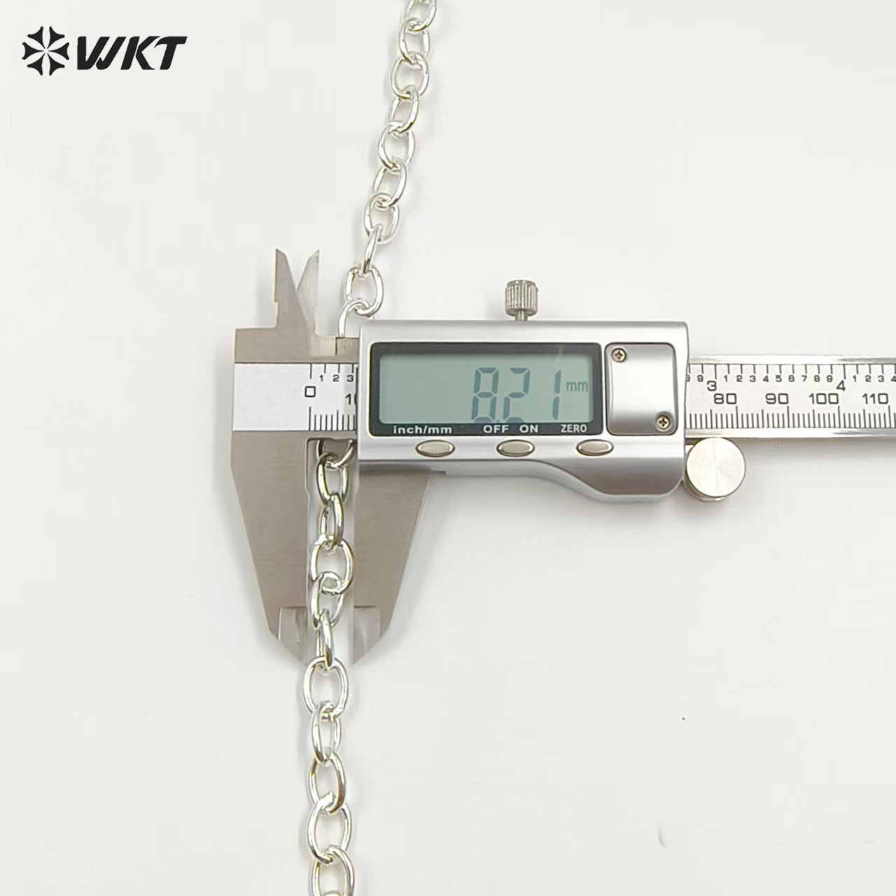 WT-BC154 New Popular Factory Directly Sales Jewelry Findings Brass Chain Women Fashion Real Gold Plated Oval Link Combined Chain
