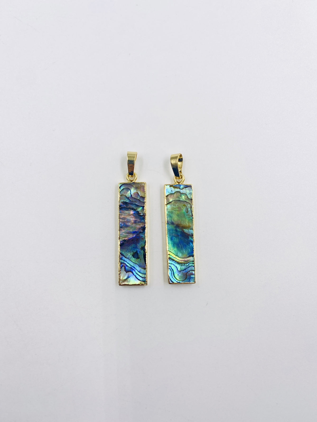 WT-P1165 Wholesale Hot Sale High Quality Vintage Pendant Natural Abalone Gemstone Pendant Accessory for Necklace