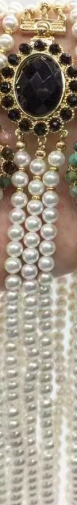 WT-JN280 Elegant Style Beautiful Design Artificial Pearl and Shell and Gemstone Muti Color Lady Necklace Jewelry Fashion