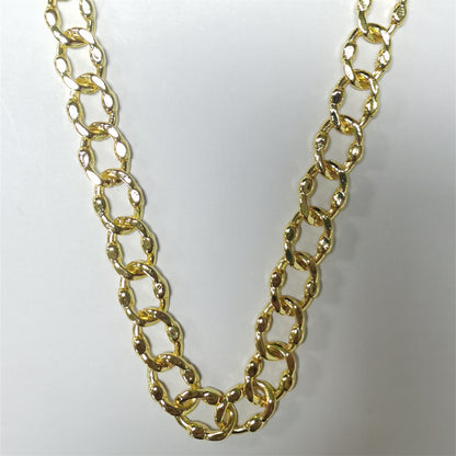 WT-BC170 Fashion Special Design Punk Shiny 18k Real Gold Plated Brass Chain for Women Jewelry Accessories Chain