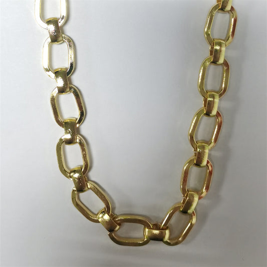 WT-BC171 Personality Fashion Wild Gorgeous 18k Real Gold Plated Metal Chain for Men & Women Jewelry Accessories Wholesale