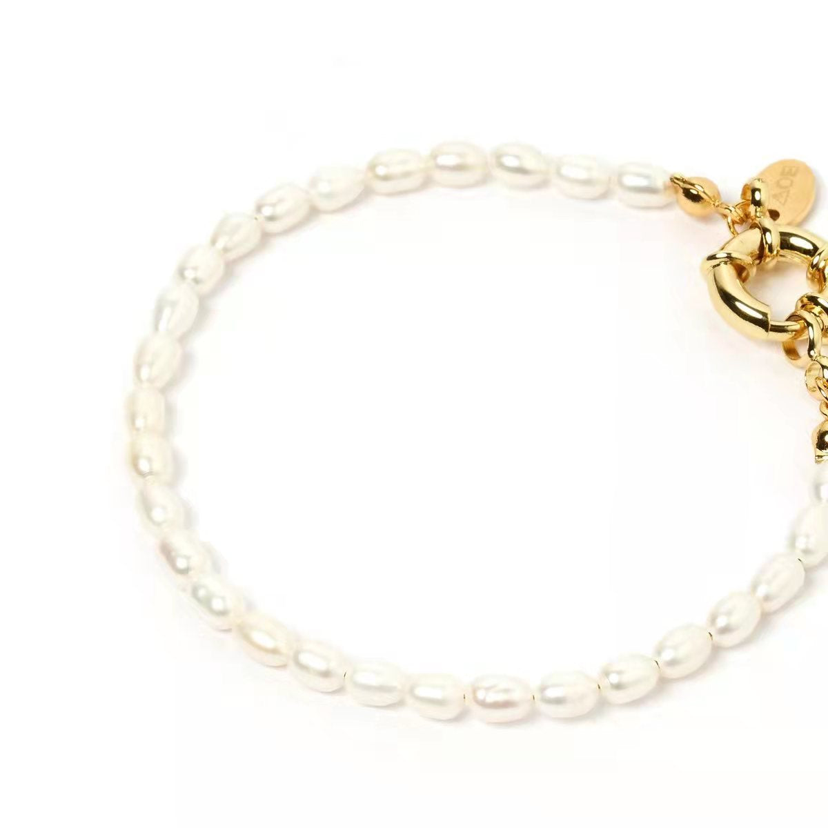 WT-MPB039 WKT New Design Gorgeous Natural Pearl Beads Bracelet Gold Plated Adjustable Fine Jewelry Pearl Bracelet for Women