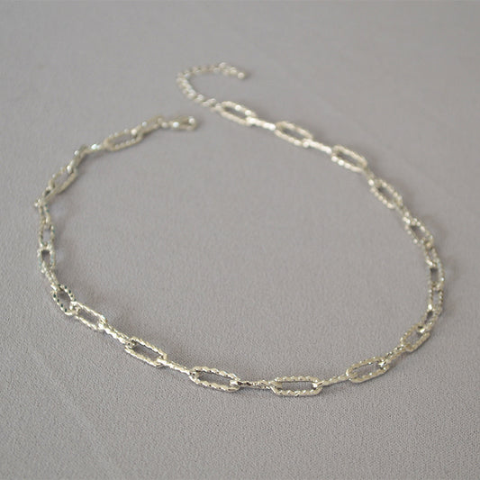 BFN013 Wholesale 18k Real Gold Plated Resist Tarnishable Fashion Lady Chain Necklace Hiphop Style Casual Necklace