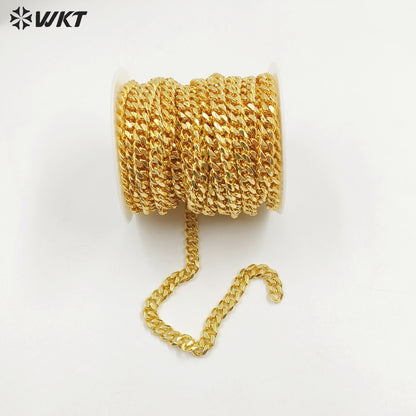 WT-BC226 Europe and the United States Personality Big Cuban Chain As Collarbone Necklace Jewelry Accesory