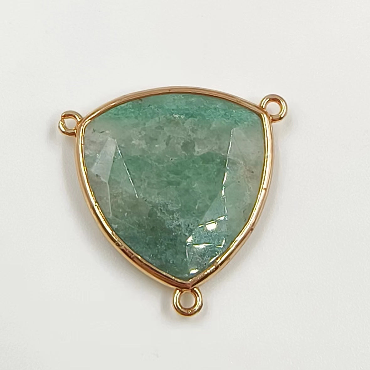WT-C322 Trendy Design Colorful Stone & Aqua Marine for Jewelry Findings Stone for Bracelet Gemstone Connectors