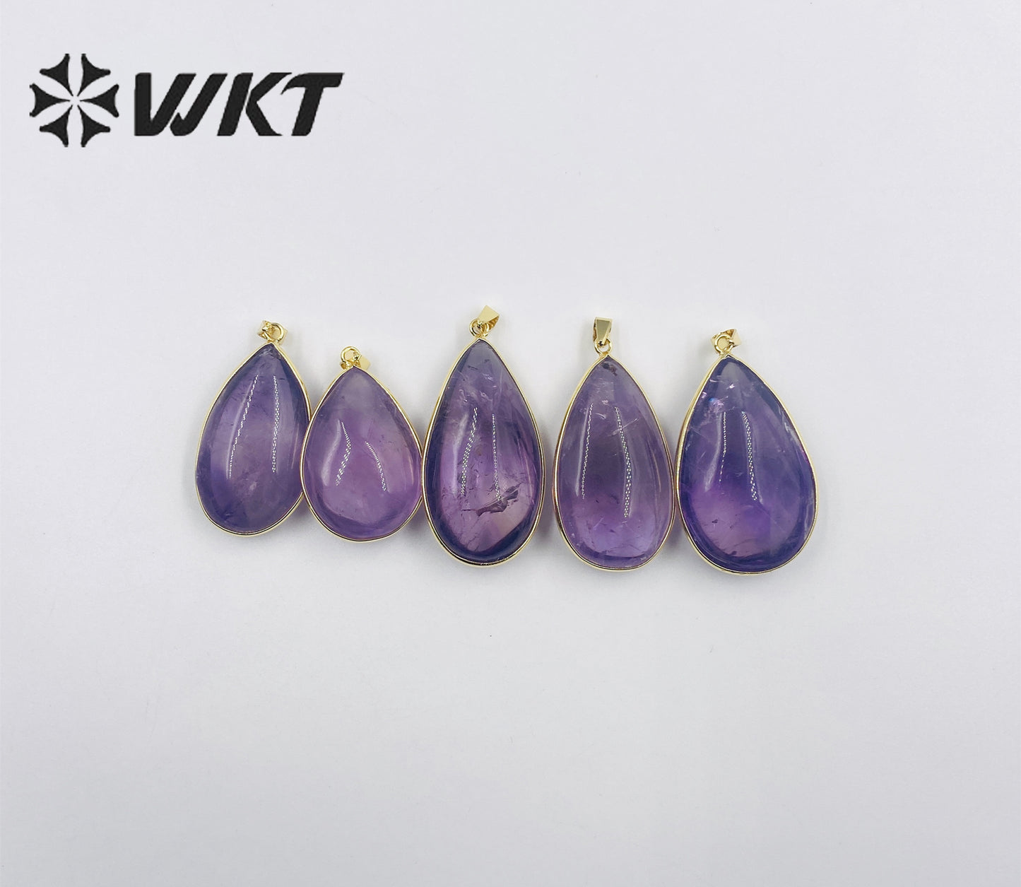 WT-P1910 Hot Sale Classic Natural Stone Healing Transparency Moss Agate Novel Irregular Mysterious Healing Quartz Pendant