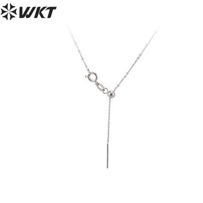 WT-JFN05 Women Resist Tarnishable 30inch Long Gold Plated Adjustable Fix Link Chain Necklace for Jewelry Pendant Chain