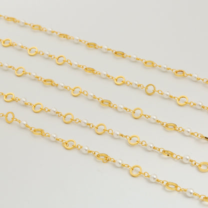 WT-RBC233 WKT Newest Design Fashion 18K Real Gold Plated Resist Tarnishable Handmade Craft Hand Combined Chain for Necklace