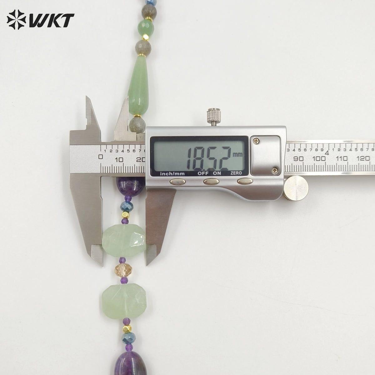 WT-N1475 Wholesale Fashion Gorgeous Hand Made Natural Stone Strand Beads Jewelry Women Necklace for Anneversary