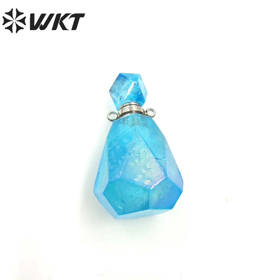 WT-P1786 Lovely Fashion Perfume Bottle Pendant Natural Crystal Exquisite Pendant Women Jewelry Crystal Quartz Pendant