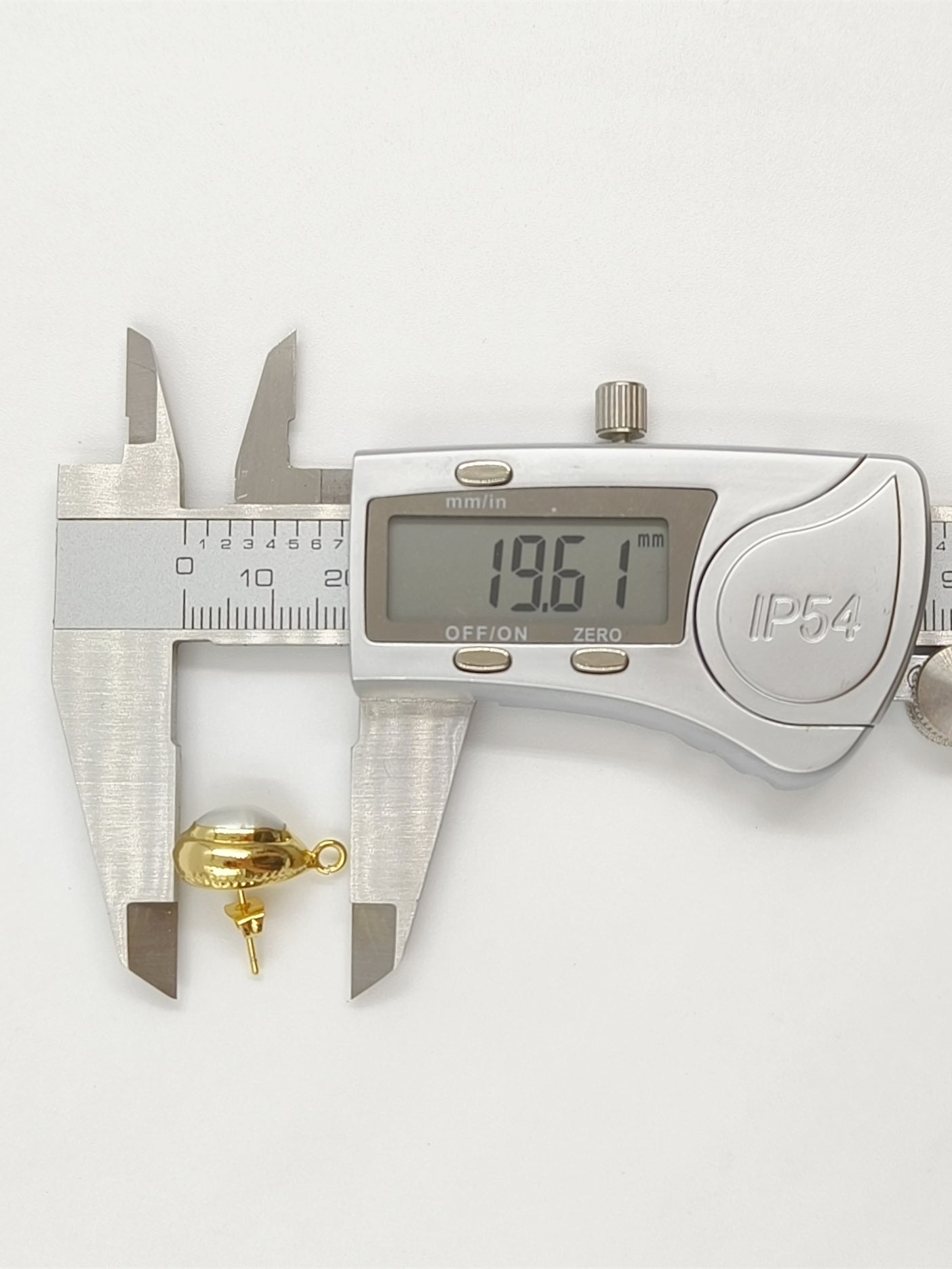 WT-EHP103 Wholesale Samll Gold Plated Natural Freshwater Pearl With Hoops Waterdrop Shape Earrings Findings For Jewelry DIY