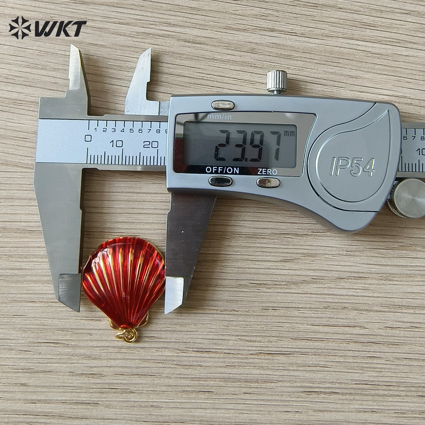 WT-MP321 Wholesale Ocean Series Multi Colors Gold Plated Metal Shell Shape Little Charms Pendant For Necklace Earrings Making