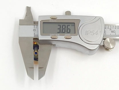 WT-JP493 Fashion Trend Blue Eye Cowrie Shell With Round Zircon Little Pendants Charms For Women Earrings Jewelry Design