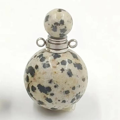 WT-P1930 Fashion Design Trendy New Precious Knife Shaped Colorful Stone Crystal Quartz Perfume Bottle Pendants