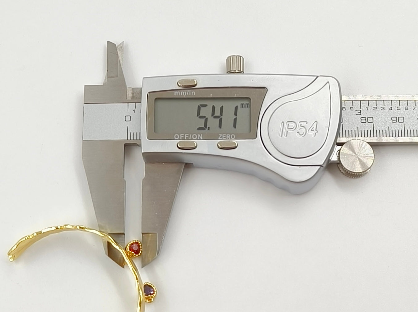 MPB134 Luxury Elegant 18K Gold Plated Natural Pearl And Colorful Zircon Fringed Adjustable Bangles For Lady Fashion Matching