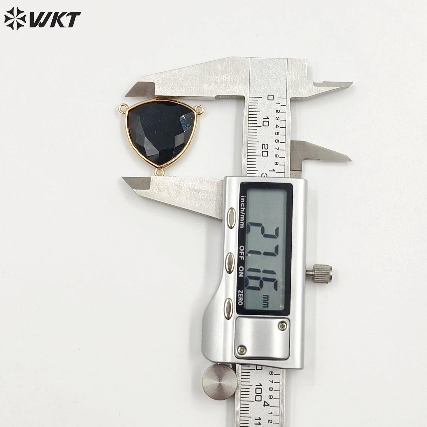 WT-C322 Trendy Design Colorful Stone & Aqua Marine for Jewelry Findings Stone for Bracelet Gemstone Connectors
