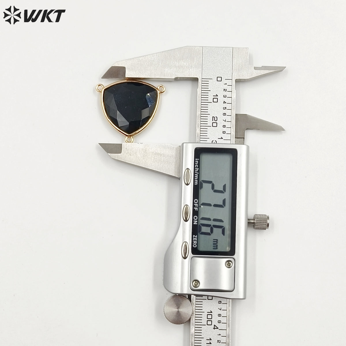 WT-C322 Trendy Design Colorful Stone & Aqua Marine for Jewelry Findings Stone for Bracelet Gemstone Connectors