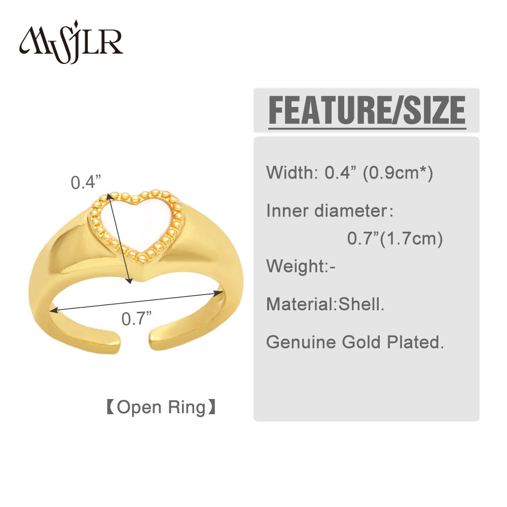 WKT-MVR045 High Quality Creative and Personalized Planet Ring for Female Niche Design Simple and Fashionable Ring Opening