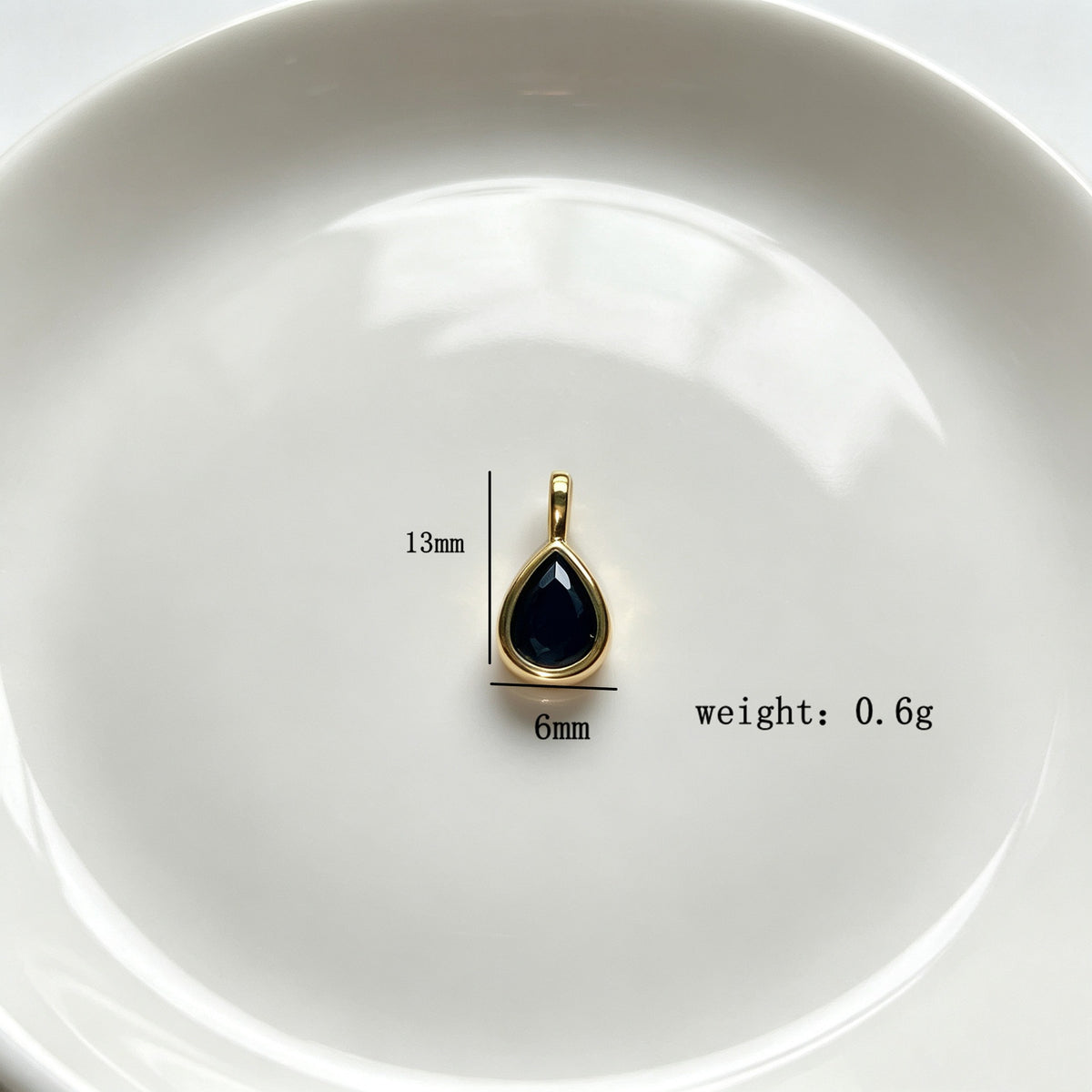WT-MN1007 Exquisite Gold Plated Round Heart Teardrop Eye Shape Colorful Zircon Pendants And Necklaces For Lady Fashion Accessory
