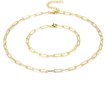 WT-B550 Timeless Wonder Brass Chain Linked Bracelet Fashion Women Jewelry Gothic Gift Boho Gold Eletroplated Faceted Bracelet