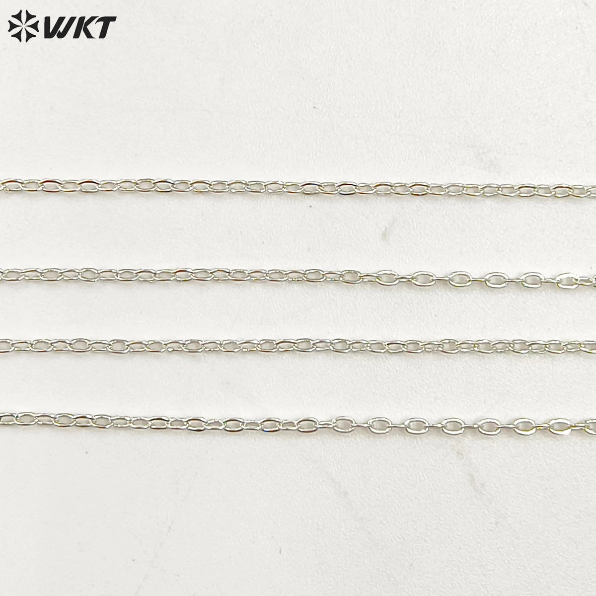 WT-N1043 WKT New Necklace Fashion Jewelry Best Electroplated Resist Tarnishable Brass Necklace Chain