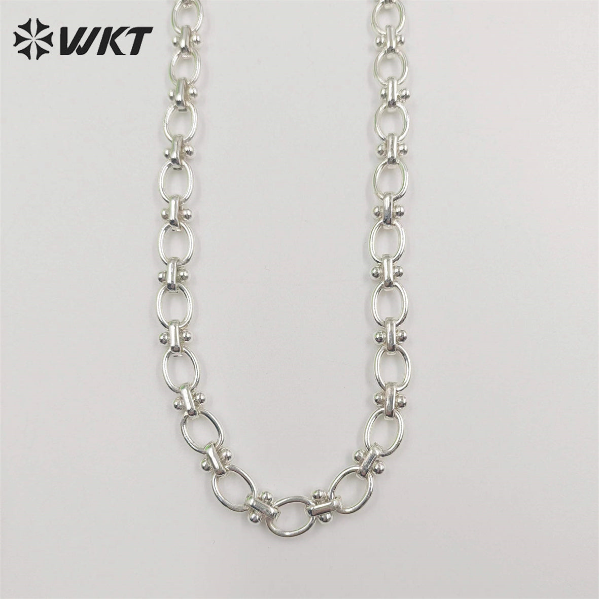 WT-BC192 Newest Fashion 18k Real Gold Plated Brass Chain Sell by Meters Oval Shape Handmade Europe Style Big Metal Chain