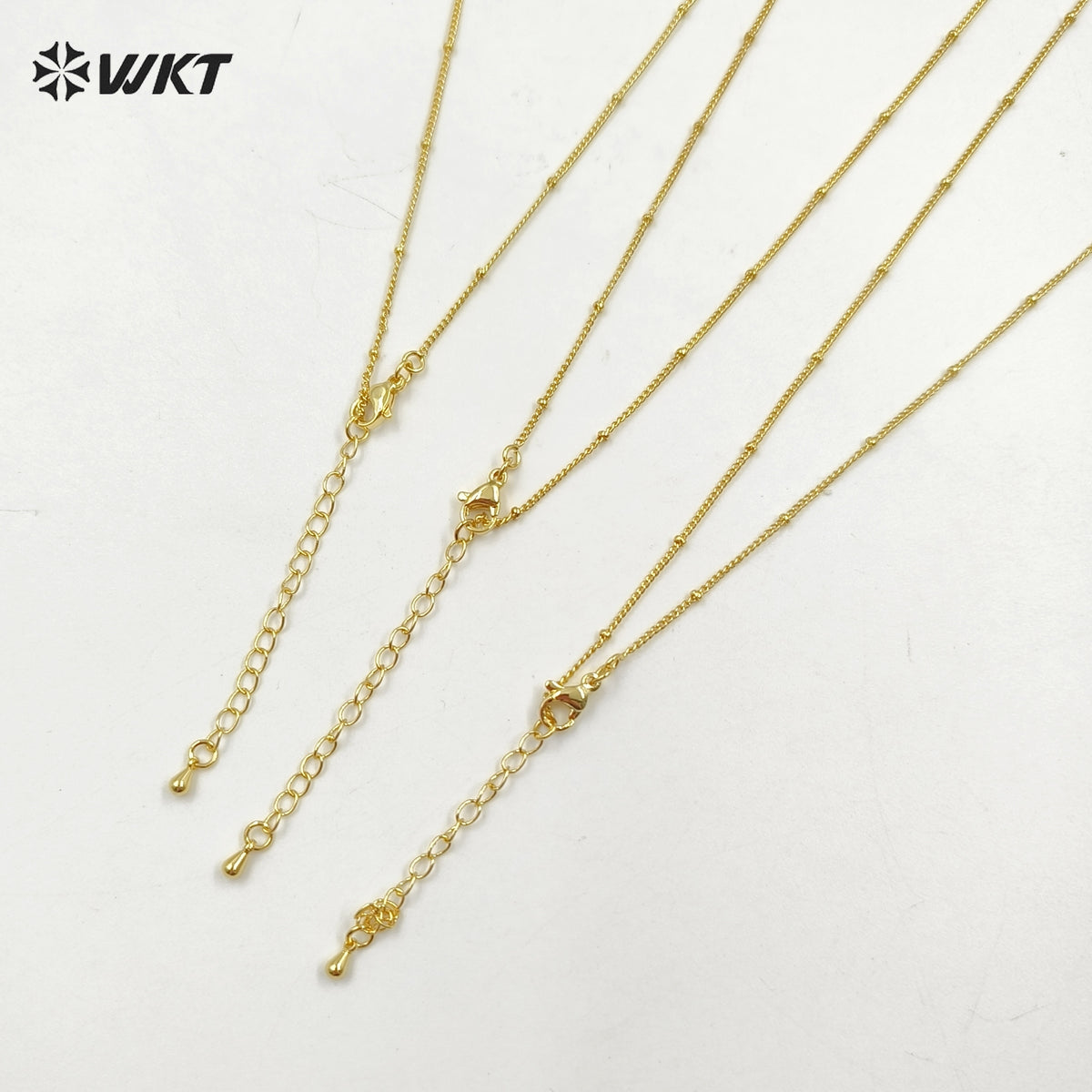 WT-JN268 Wholesale Fashion Gold Plated Natural Irregular Freshwater Pearl Pendant Necklace for Lady Gift in Gorgeous