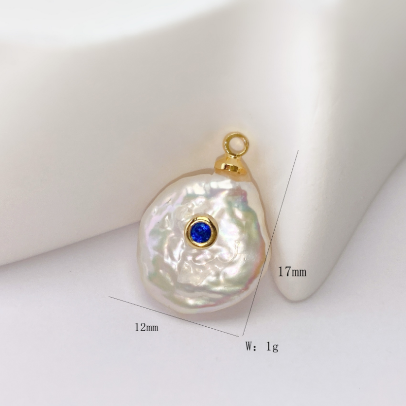 WT-JP530 Wonderful High Quality Natural Pearl With Round Watedrop Heart Shape Zircon Pendants And Necklaces As Popular Jewelry