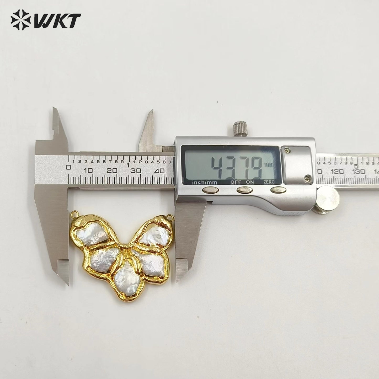 WT-JP362 WKT Exclusive Design Gorgeous Europe Fashion Handmade Gold Plated Natural Pearl Statement Pendants
