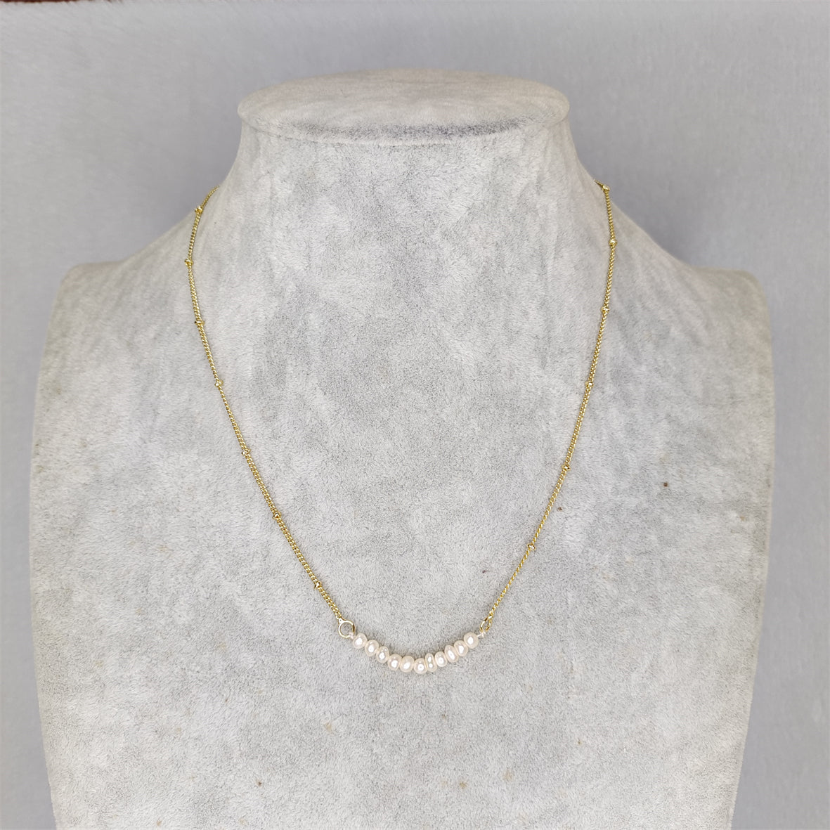 BFN018 Fashion 16 Inch Long White Crystal Tourmaline Pearl Amethysts Healing Crystal Rose Quartz Beads Necklace Chain Necklace