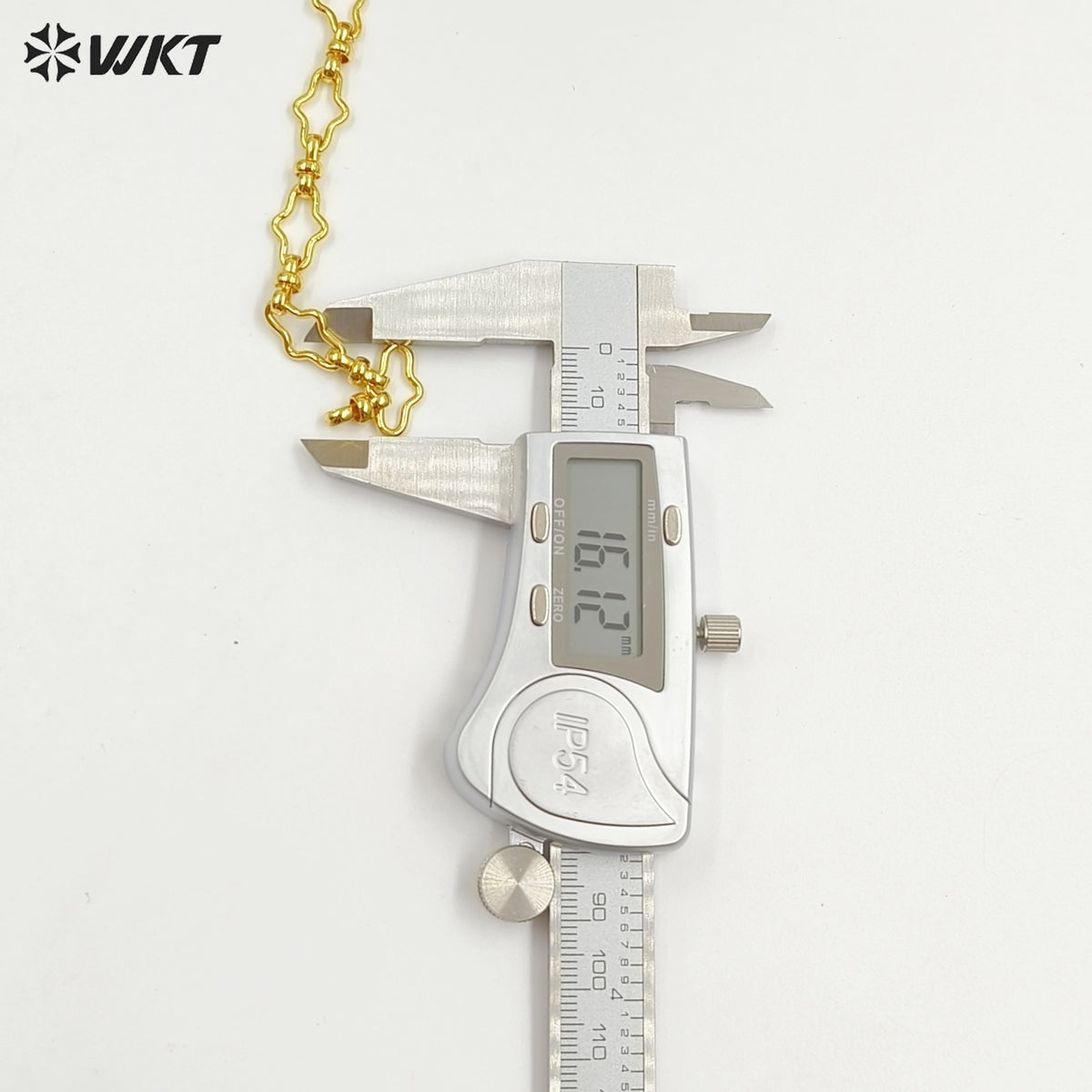 WT-BC263 Newest Sales Fashion Style Cross Shape Chain Yellow Brass With Gold Plated For Women Jewelry Handmade Wholesale