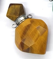 WT-P1756 WKT Mysterious and Elegant Jewelry Natural Stone Perfume Bottle Pendant Nice for Lady for Party As a Gift
